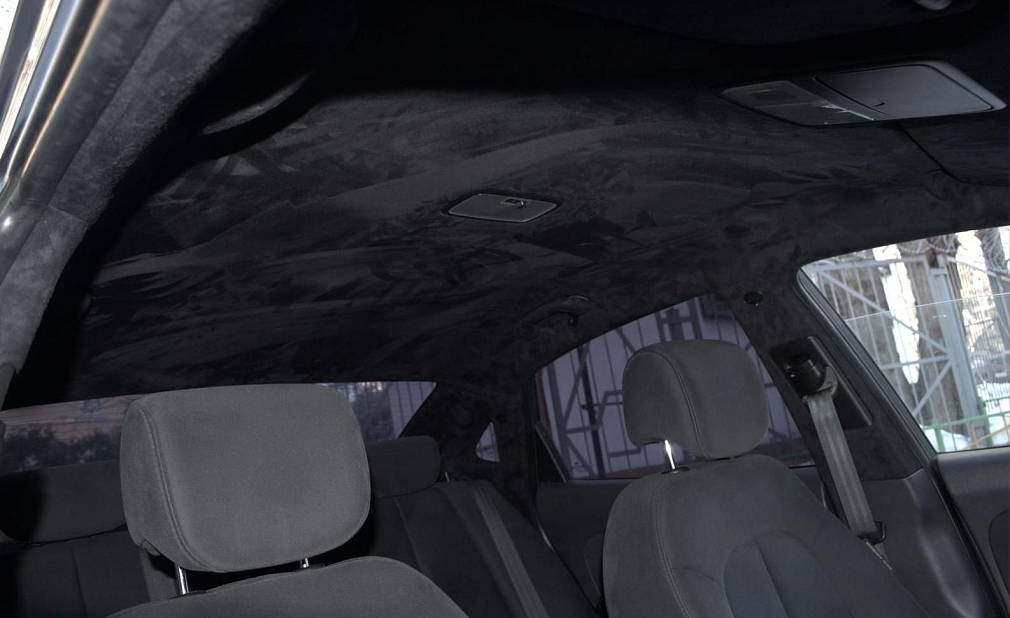 Алькантара черная